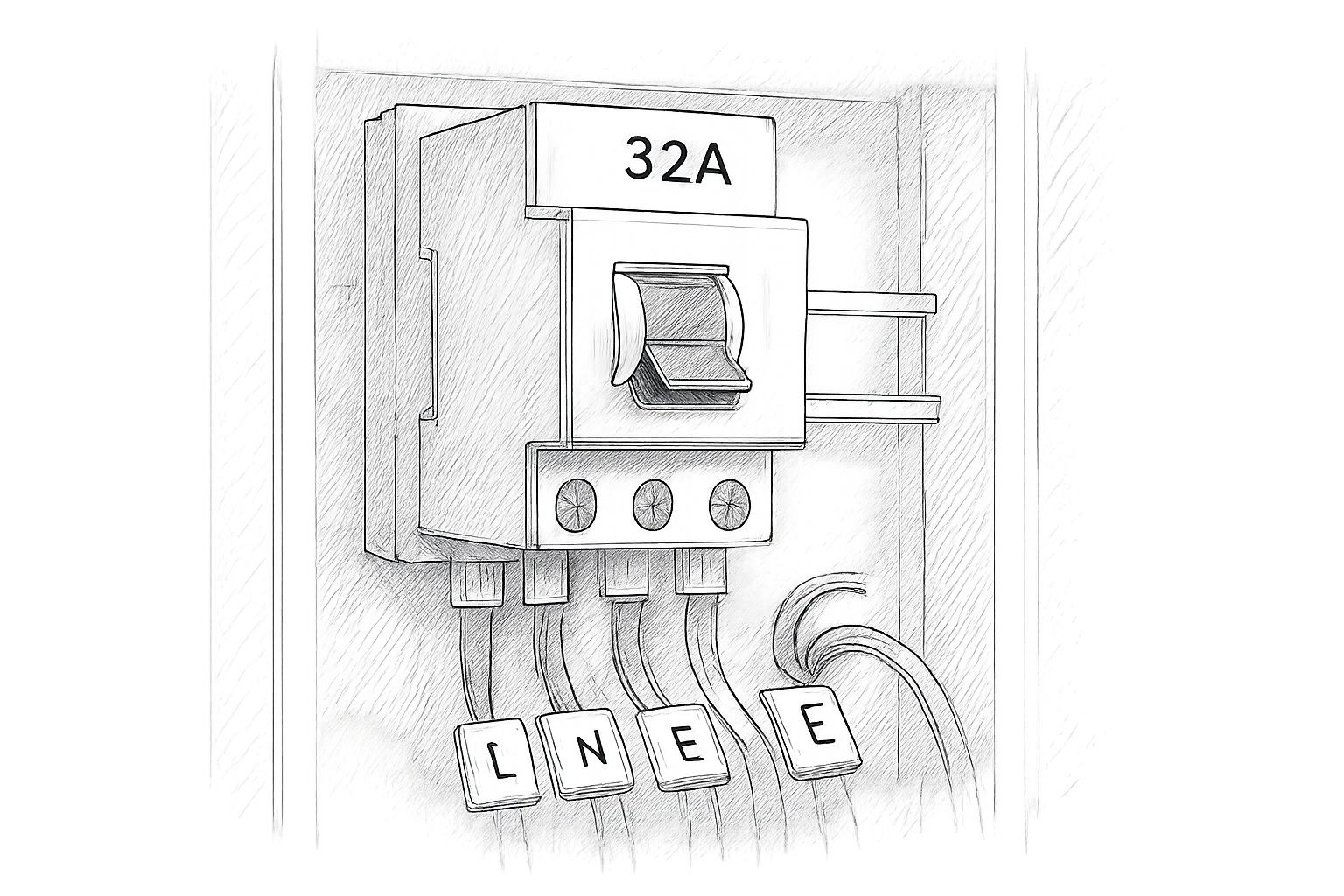 branchement cuisinière