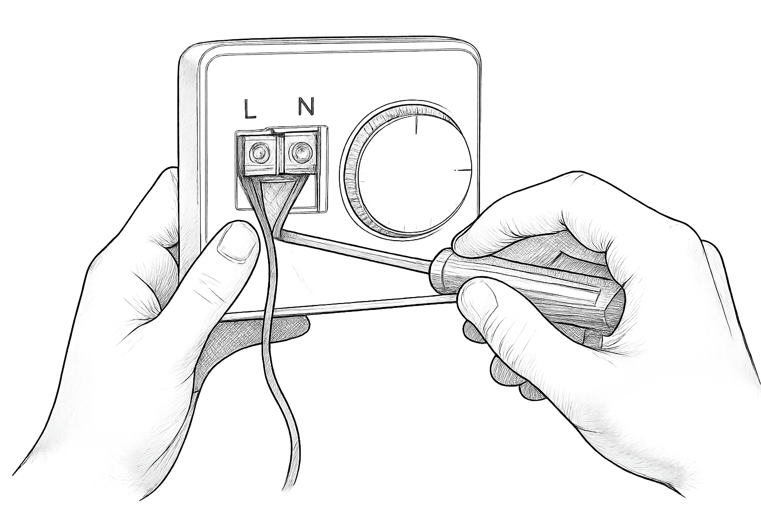 branchement thermostat 2 fils