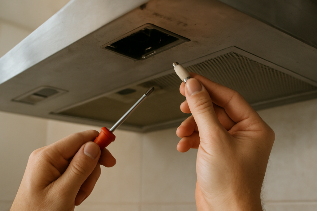 Comment changer le fusible d’une hotte aspirante : guide pas-à-pas et sécurisé