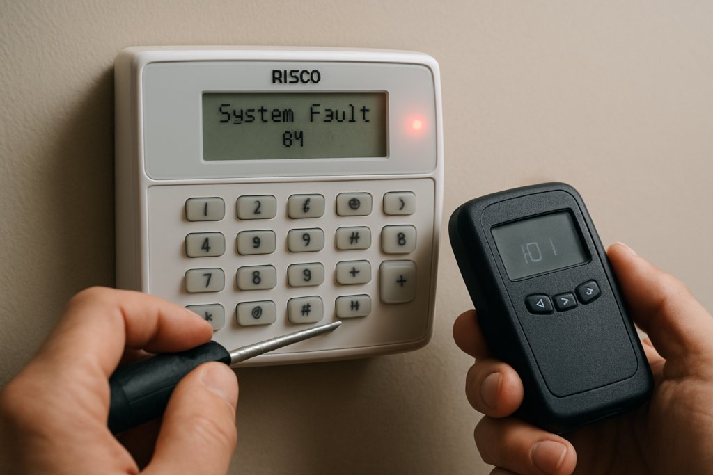 Comment diagnostiquer et résoudre un défaut système sur votre alarme Risco