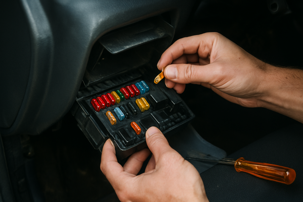 Fusible de centralisation Clio 2 : Emplacement et guide de remplacement pour le verrouillage