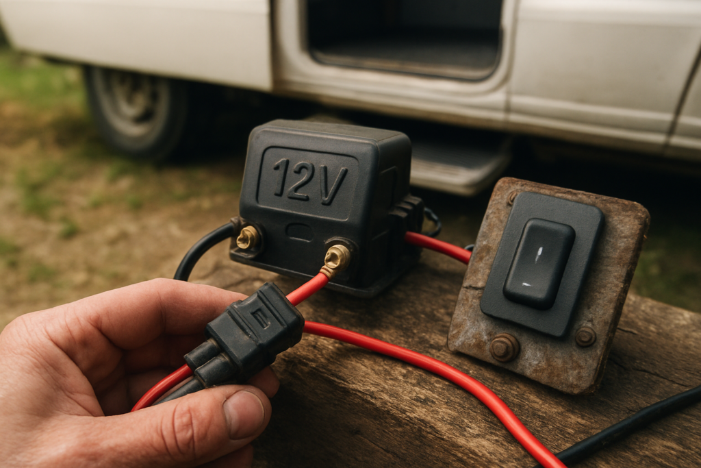 Guide complet : Schéma électrique marchepied camping-car et branchement 12V