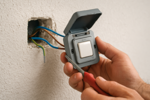 Guide étape par étape du branchement d’un interrupteur étanche Siemens IP54