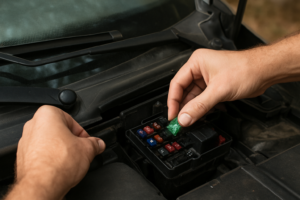 Localisation et remplacement du fusible des essuie-glaces sur Renault Clio 4