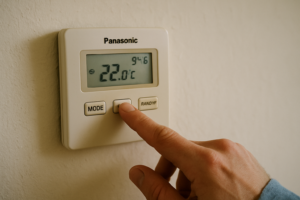 Notice thermostat Panasonic en français : manuel d’installation, réglages et dépannage