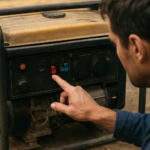 Où se trouve le fusible sur un groupe électrogène ? (Panneau de commande et guide)