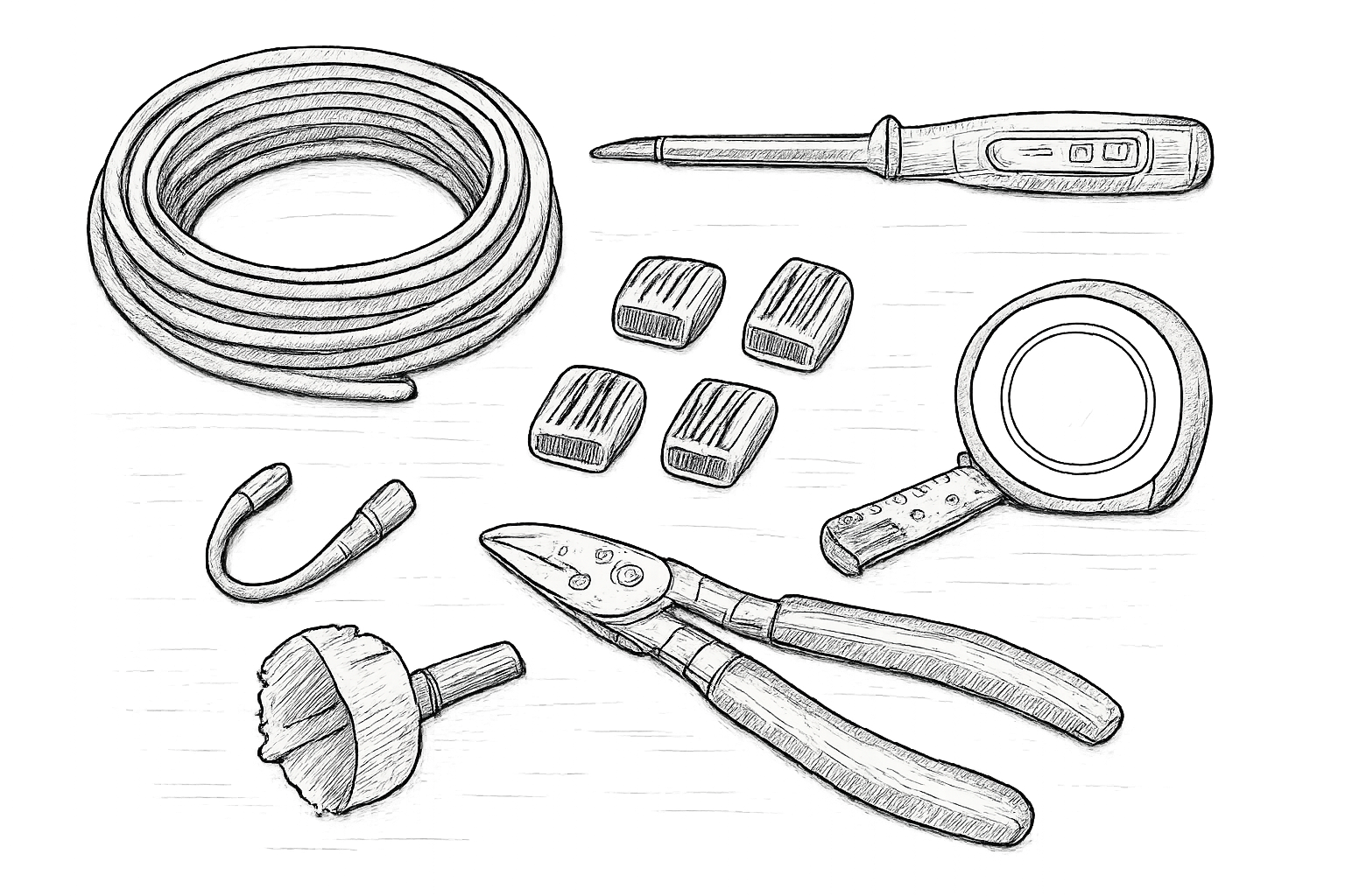 schema electrique branchement spot led 220v