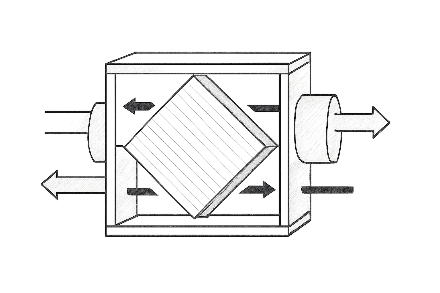 vmc air chaud