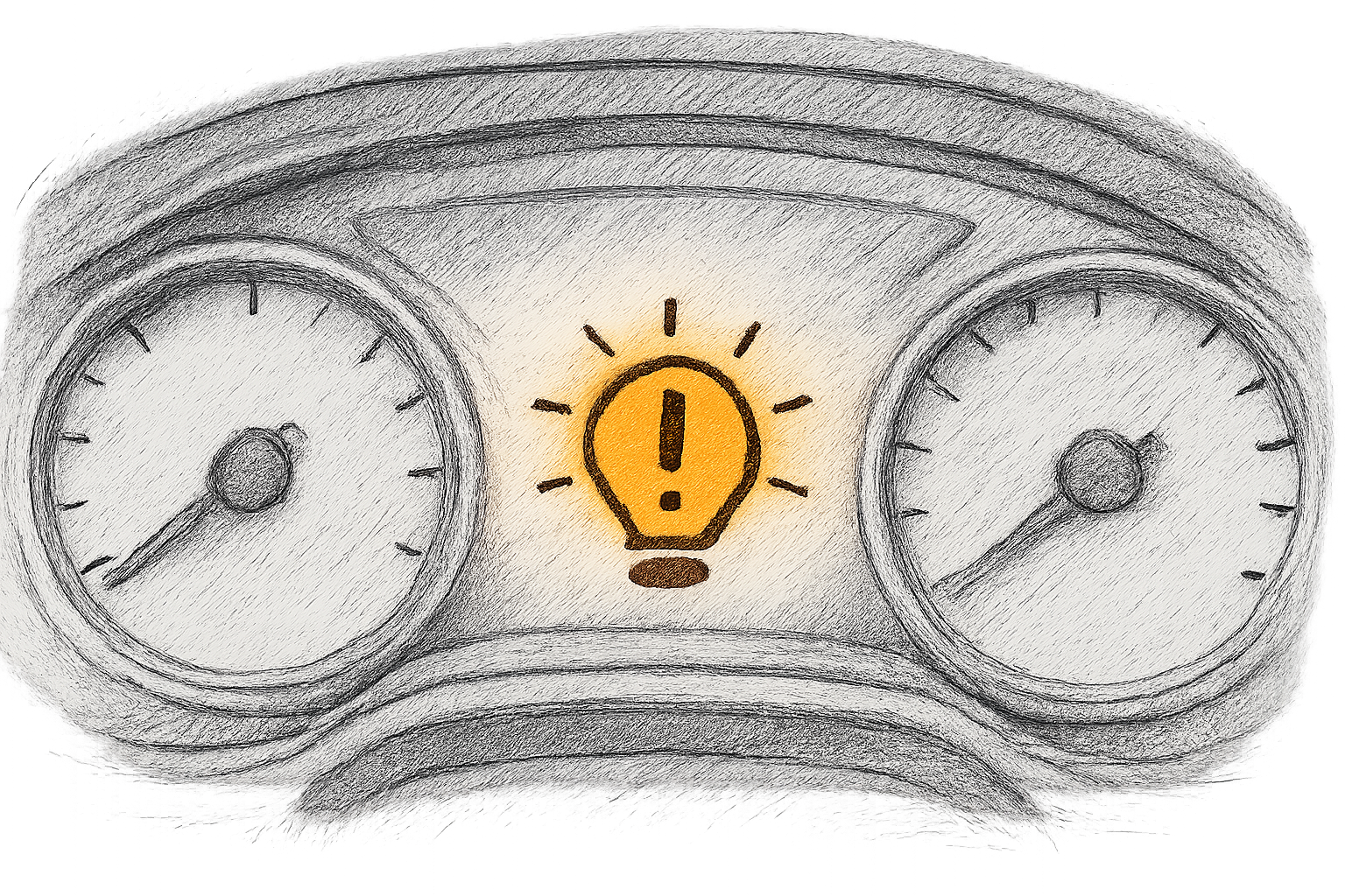 voyant ampoule orange