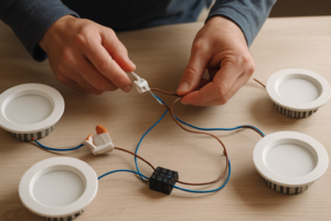 Branchement spot LED en série ou parallèle : comment choisir le bon montage pour votre éclairage