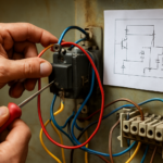 Cablage bobine MX : schéma et raccordement électrique pour une coupure de sécurité