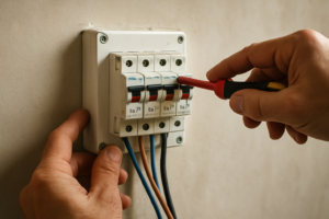 Combien de prise par disjoncteur : norme NF C 15-100, maximum 8, 12 ou 6 selon le circuit (16A, 20A, cuisine)