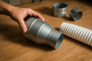 Réducteur VMC 125 80 : Le raccord universel pour adapter vos gaines de ventilation